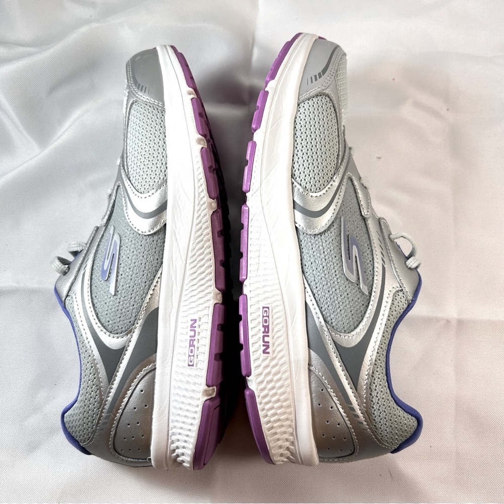 Skechers Women's Go Run Style 128281 Gray Running Shoes Sneakers Size 10 - Picture 5 of 8